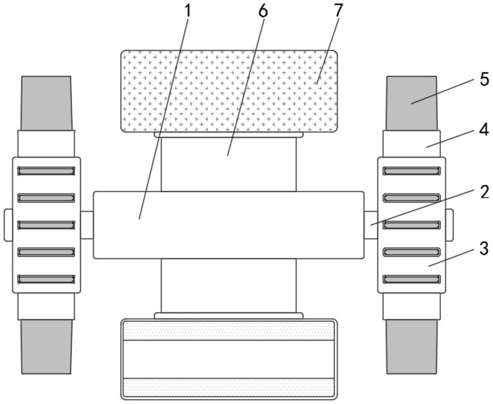 Water pollutant efficient cleaning auxiliary device for river water body ecological restoration