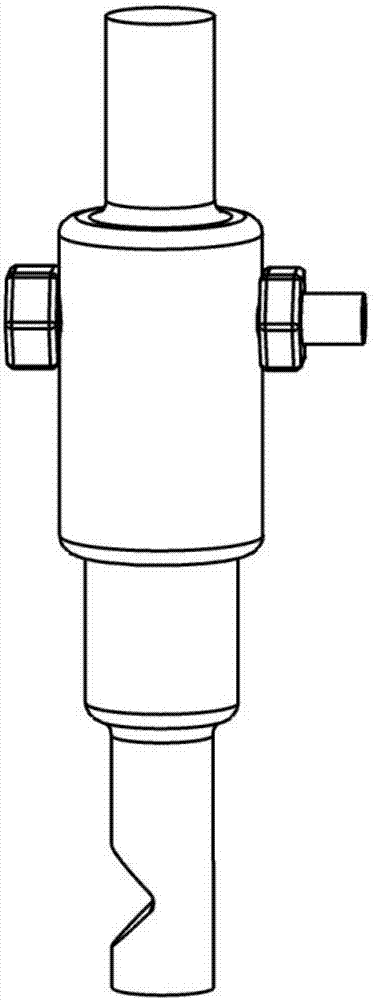 Fixture device of film plating glass clamping manipulator