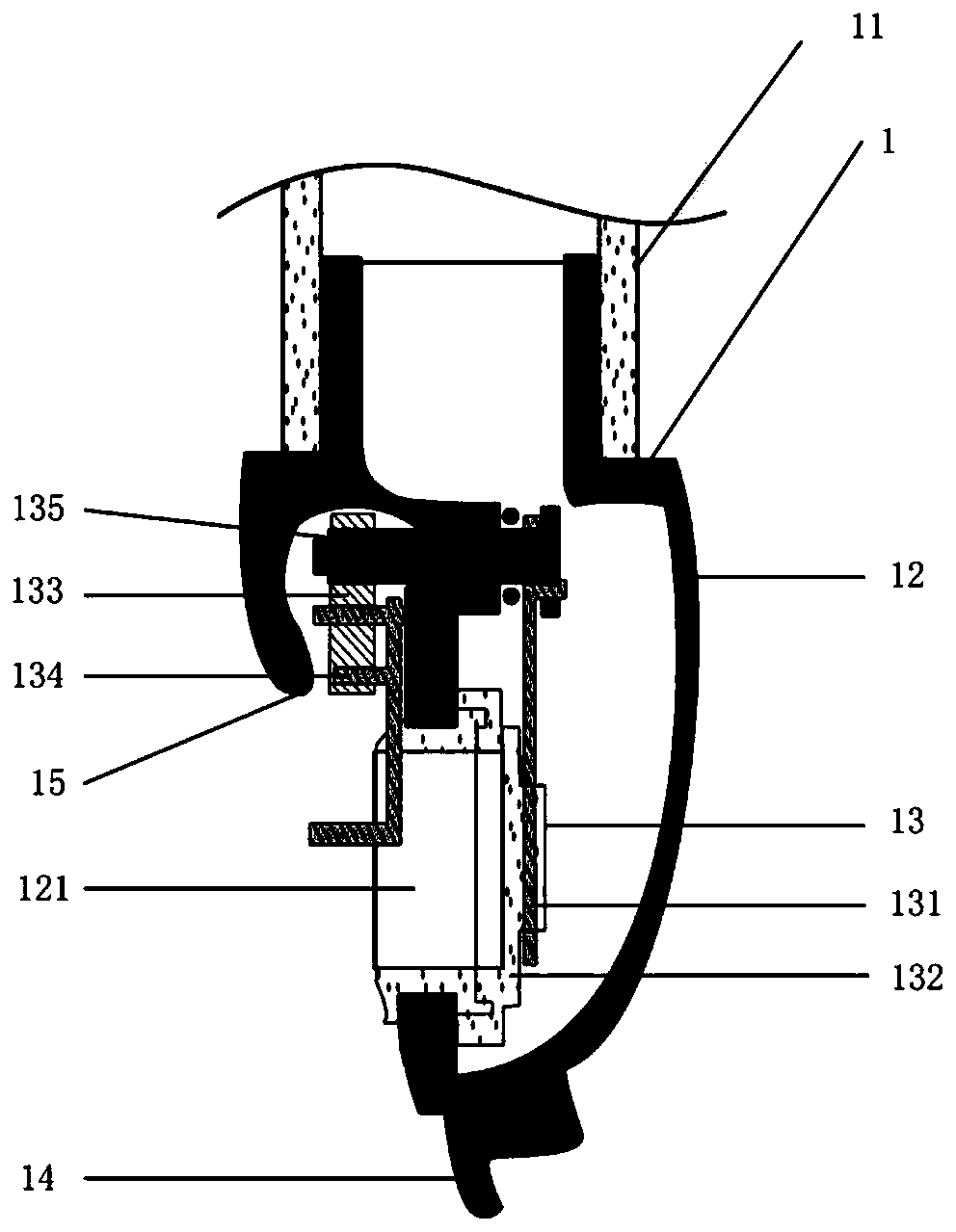 Valve connector capable of preventing mistaken closing