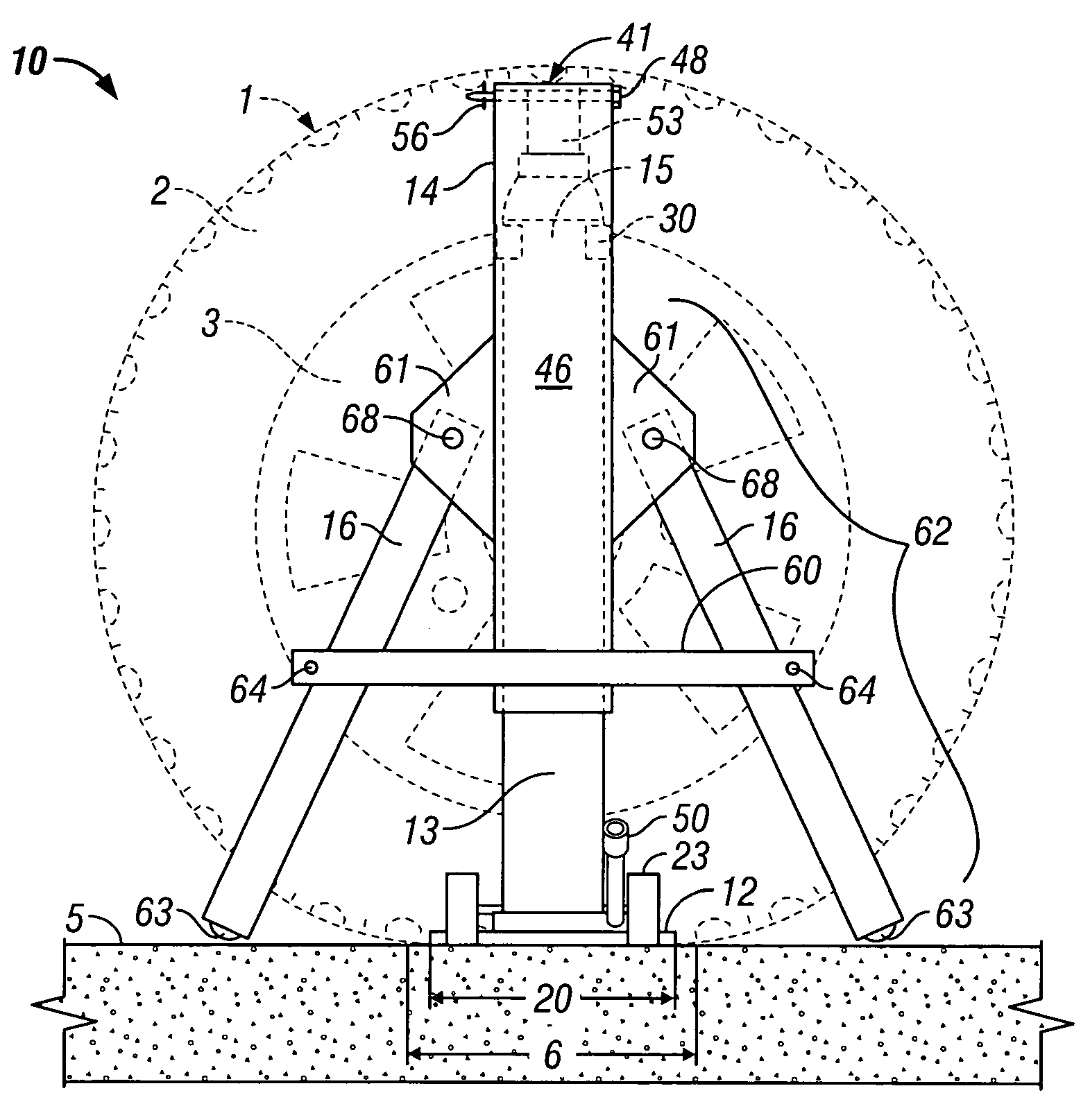 Portable vehicle lift