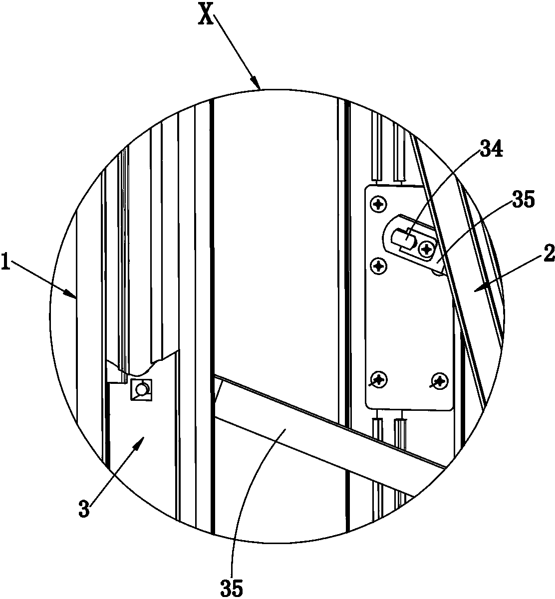 Electric wall window or skylight