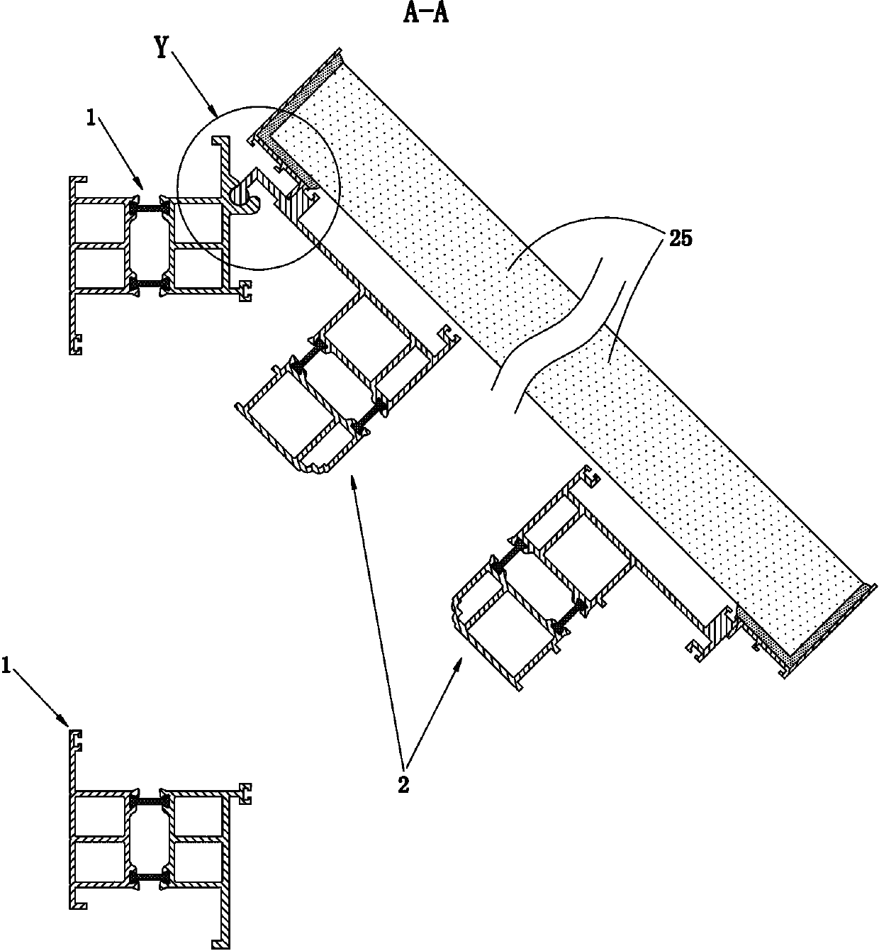 Electric wall window or skylight