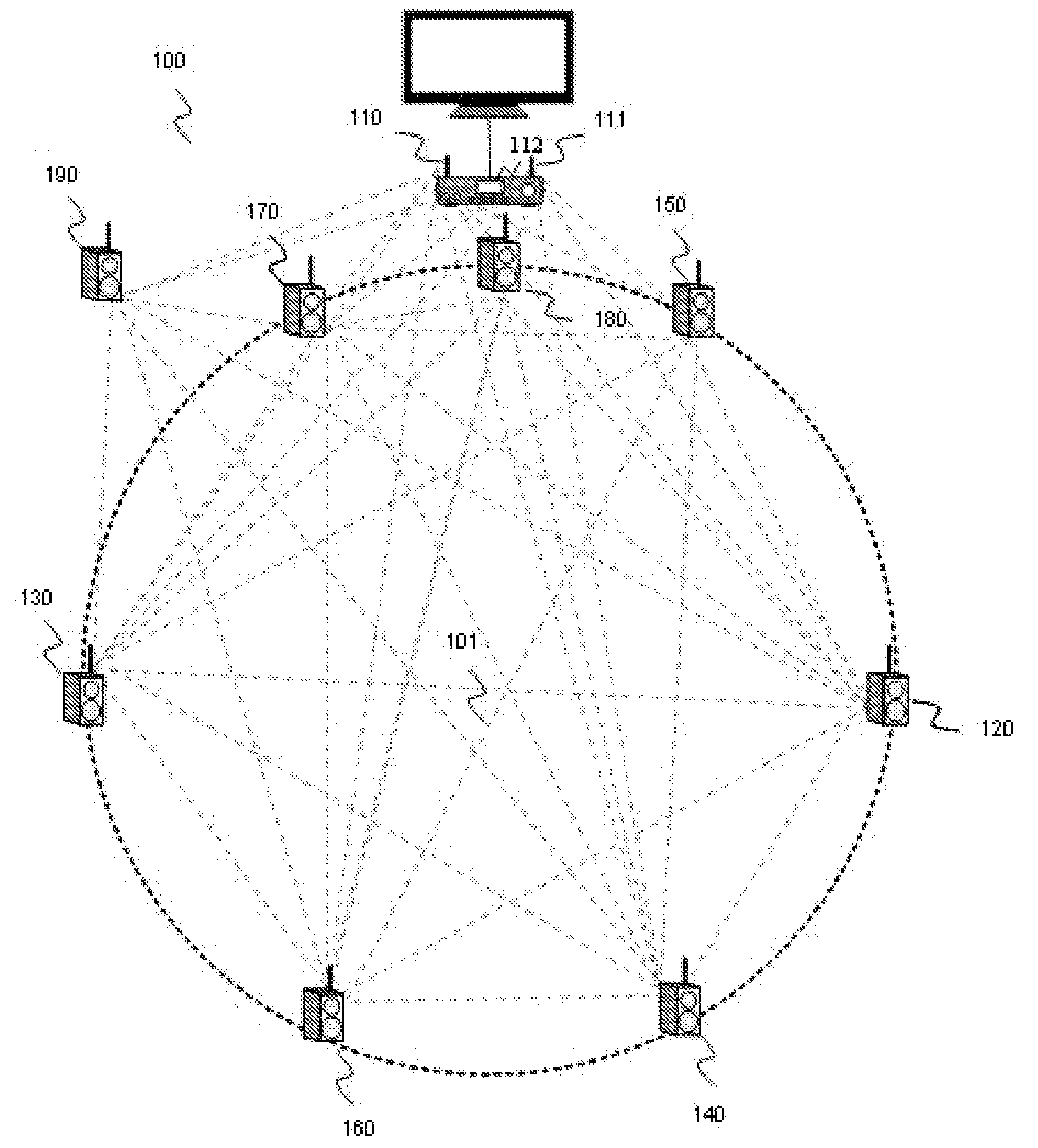 Methods for managing communications of a wireless communications network, corresponding storage means and devices