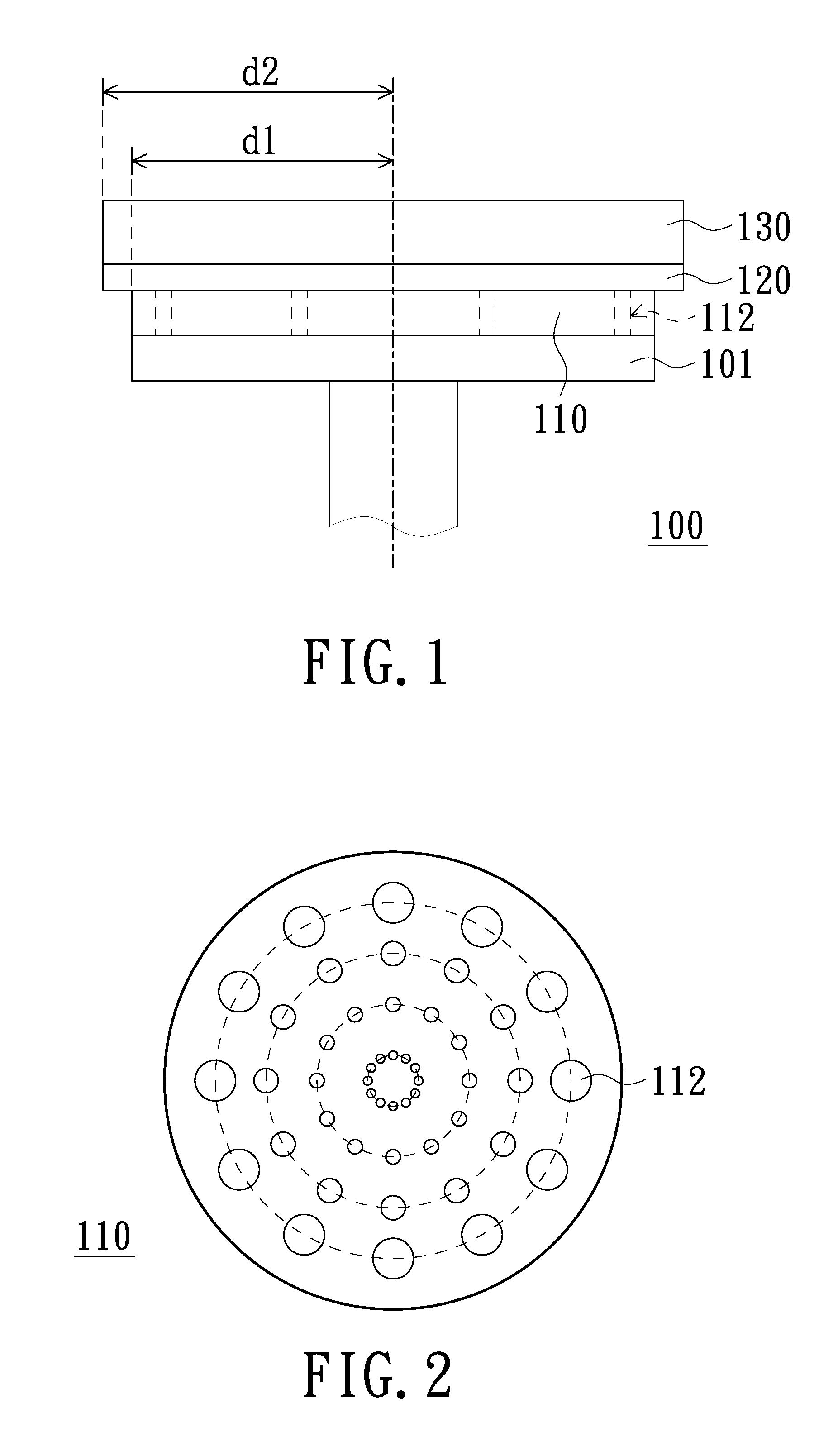 Chuck and semiconductor process using the same