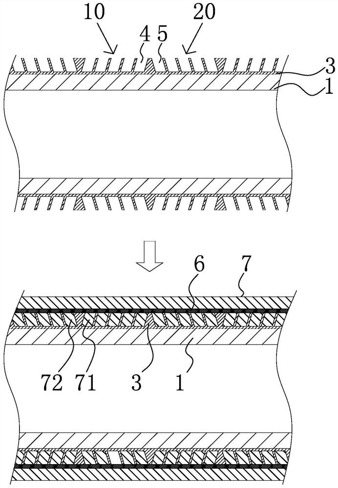 Processing technology of fiber-plastic reinforced composite winding pipe and product thereof