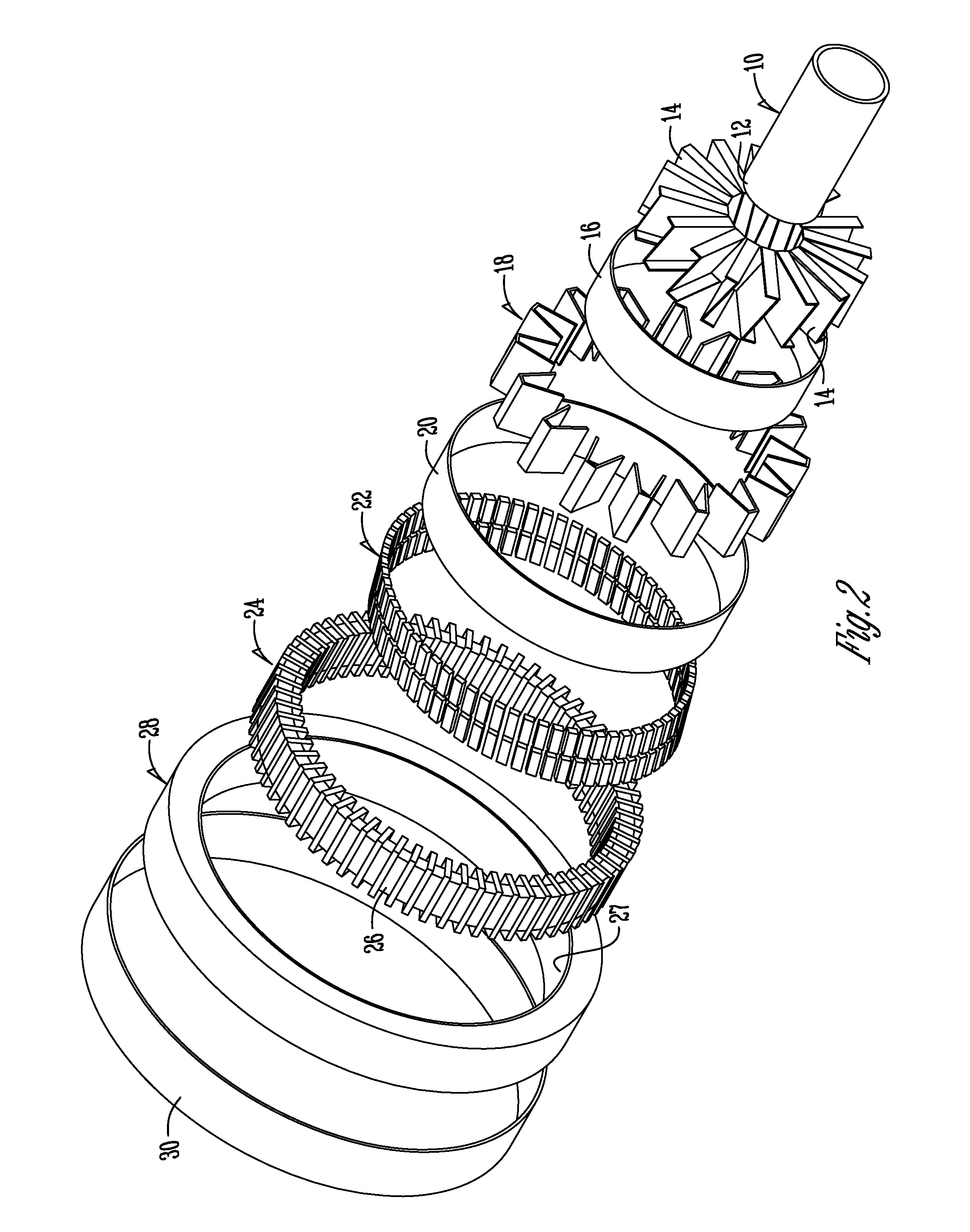 Direct drive wind turbine and blade assembly