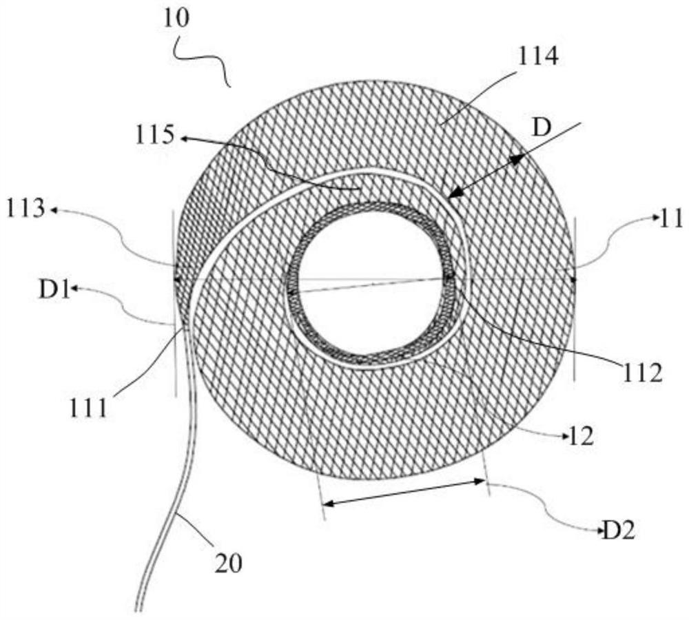 Hemangioma plugging device, hemangioma plugging treatment device and hemangioma plugging system