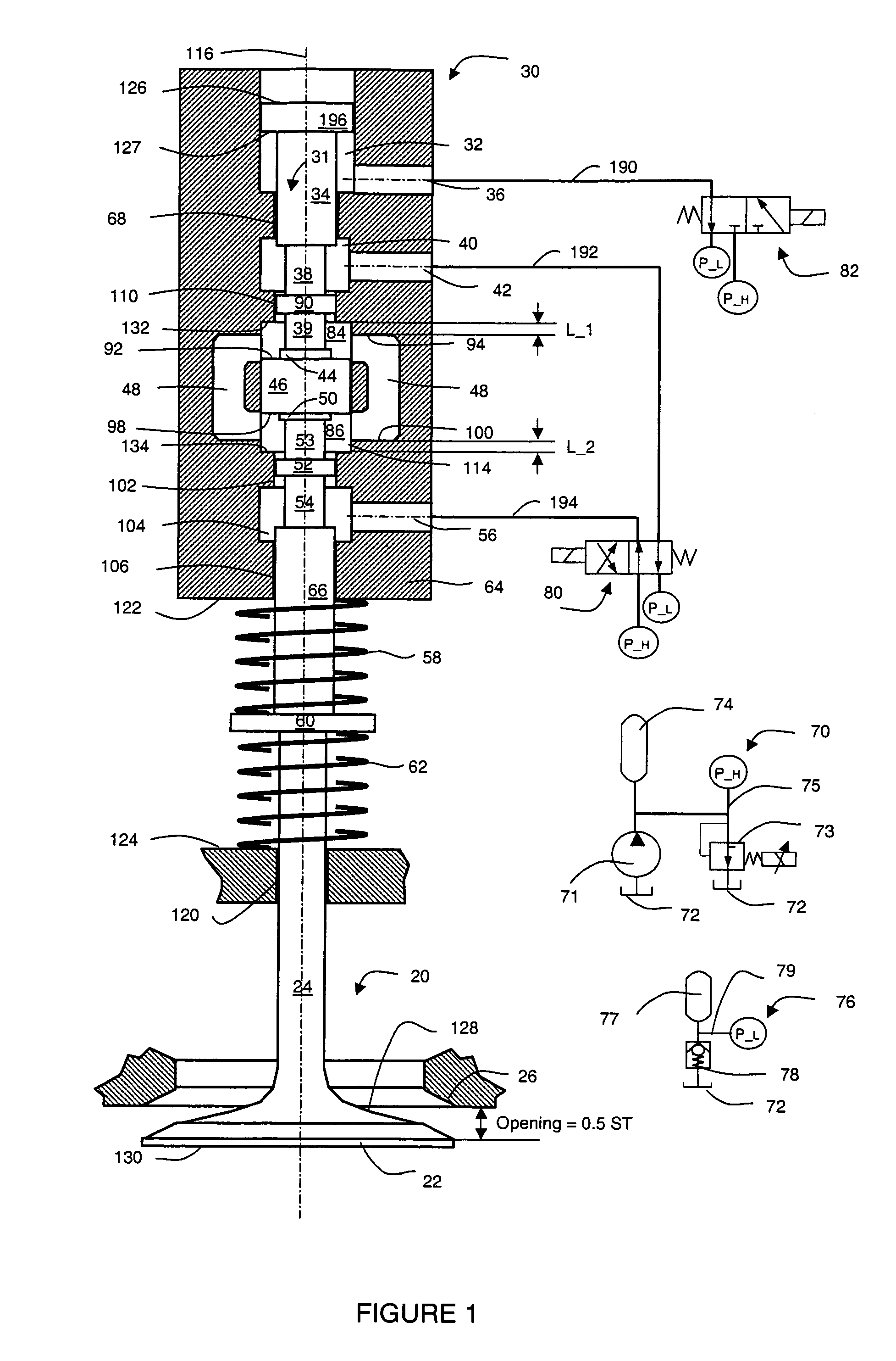 Variable valve actuator