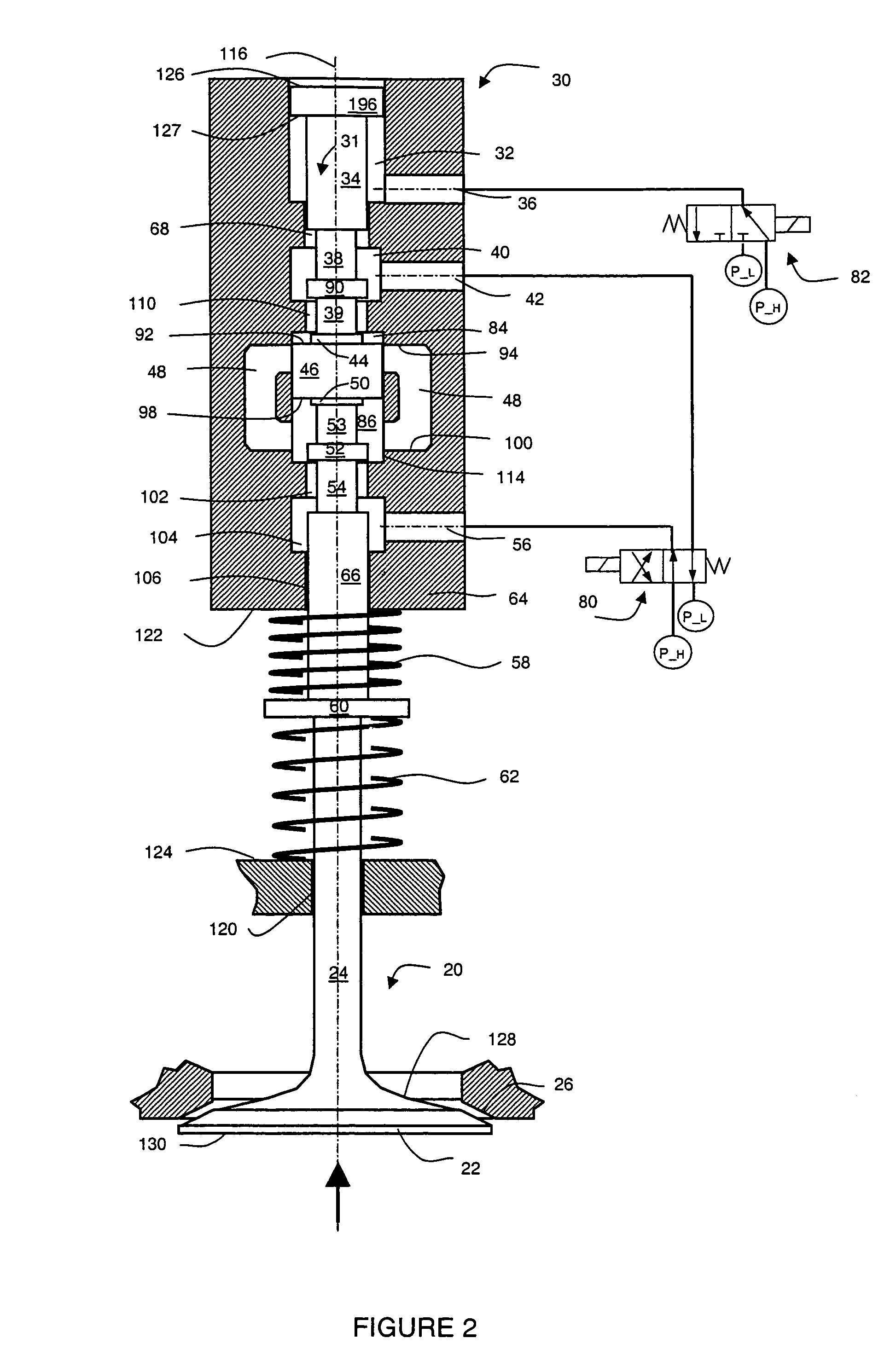 Variable valve actuator