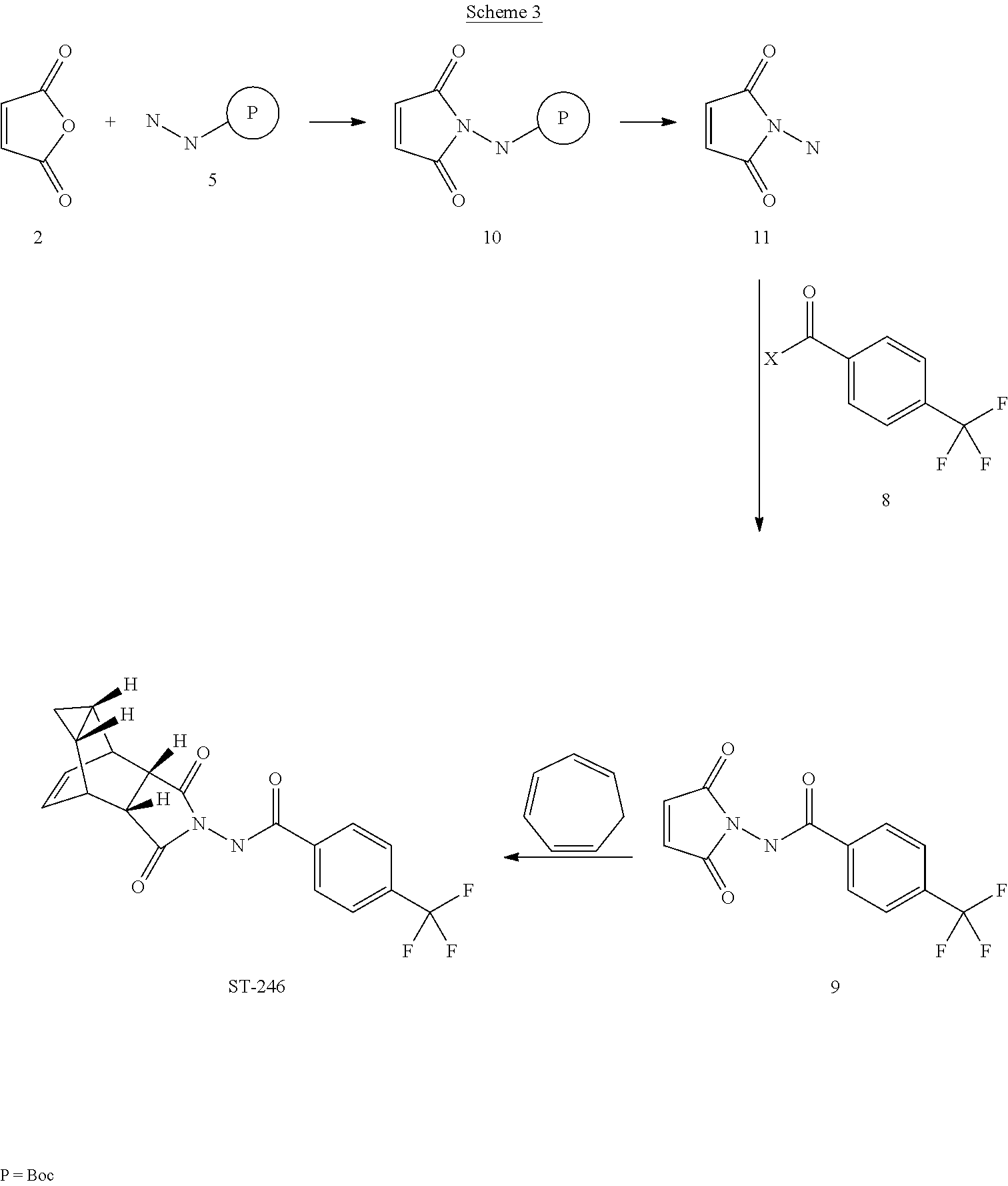 Methods of preparing Tecovirimat