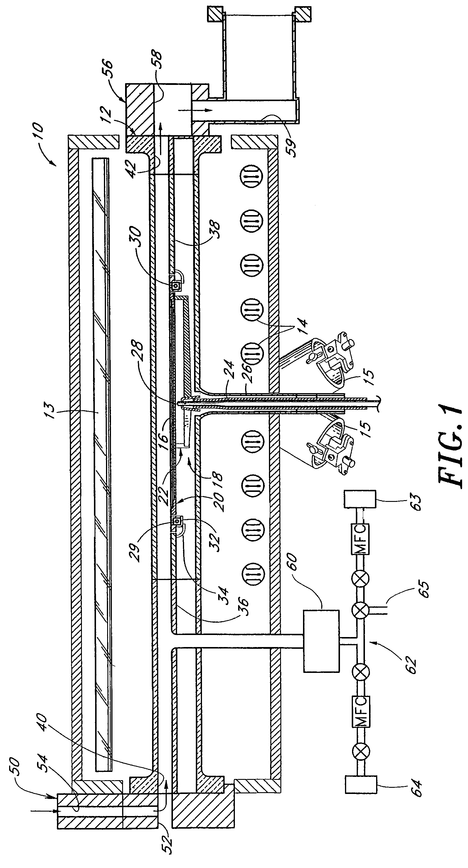 Remote plasma activated nitridation