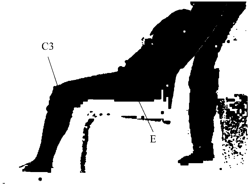 Method, device and system for testing lower limb function testing index