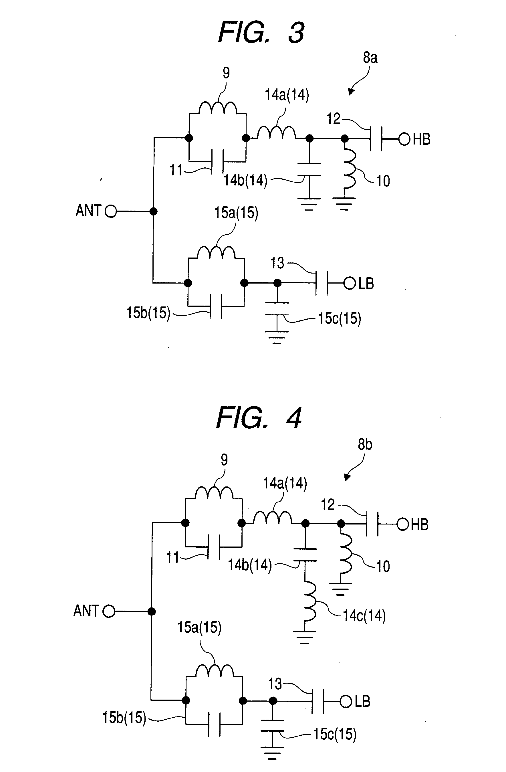 Branching filter, semiconductor integrated circuit device, and communication mobile terminal