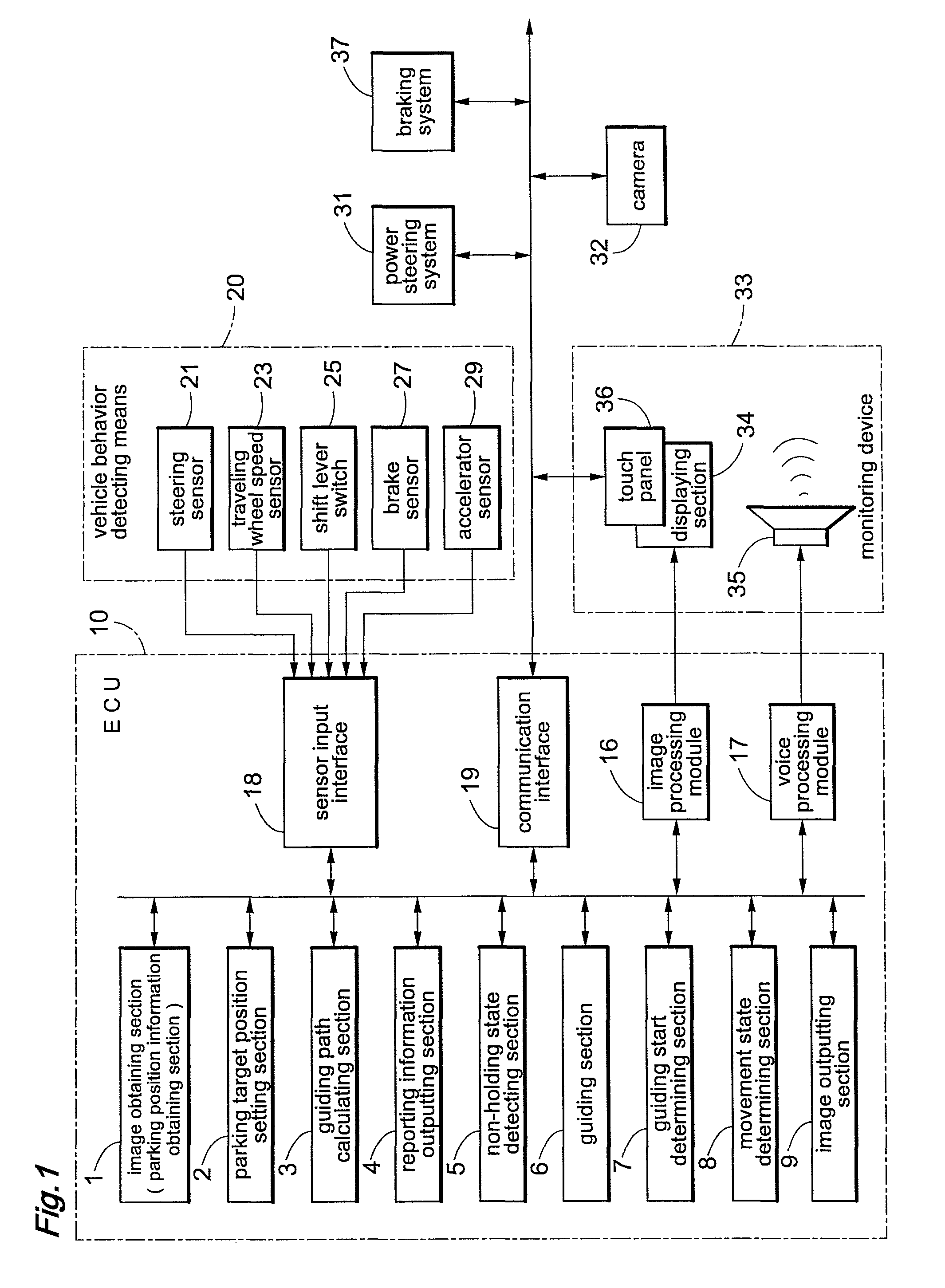 Parking assist apparatus