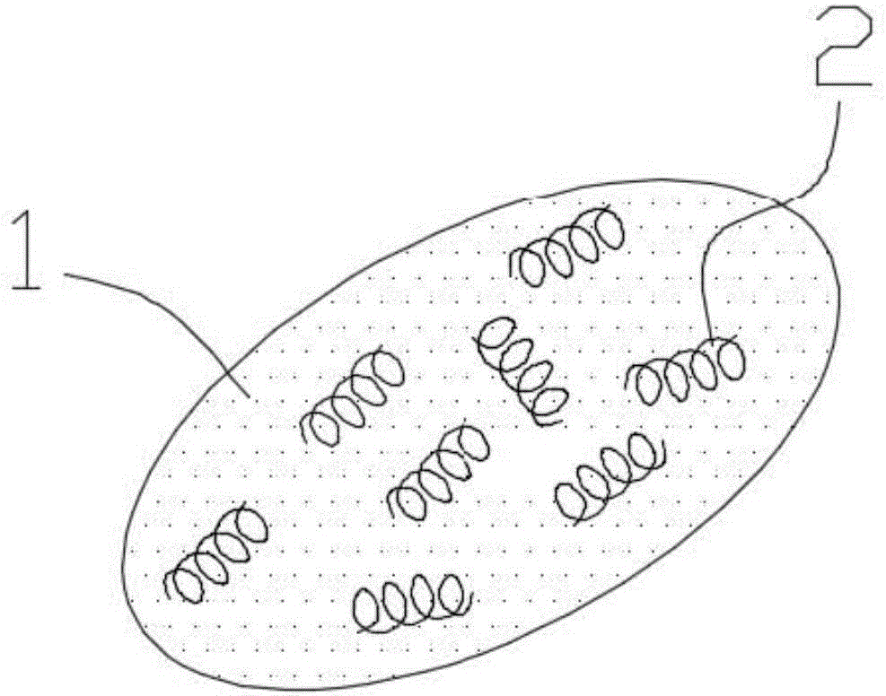 Wave-absorbing particle