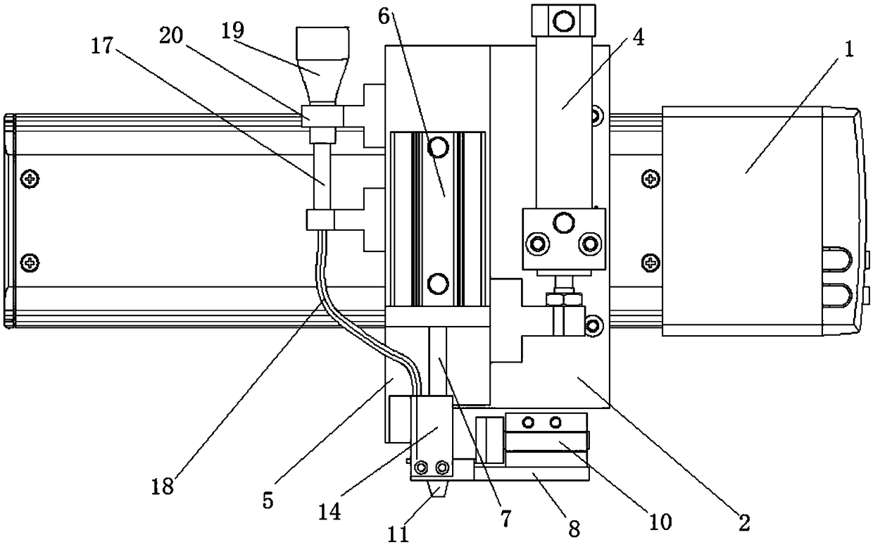 Steel ball sealing mechanism used for lithium battery liquid-injection mouth