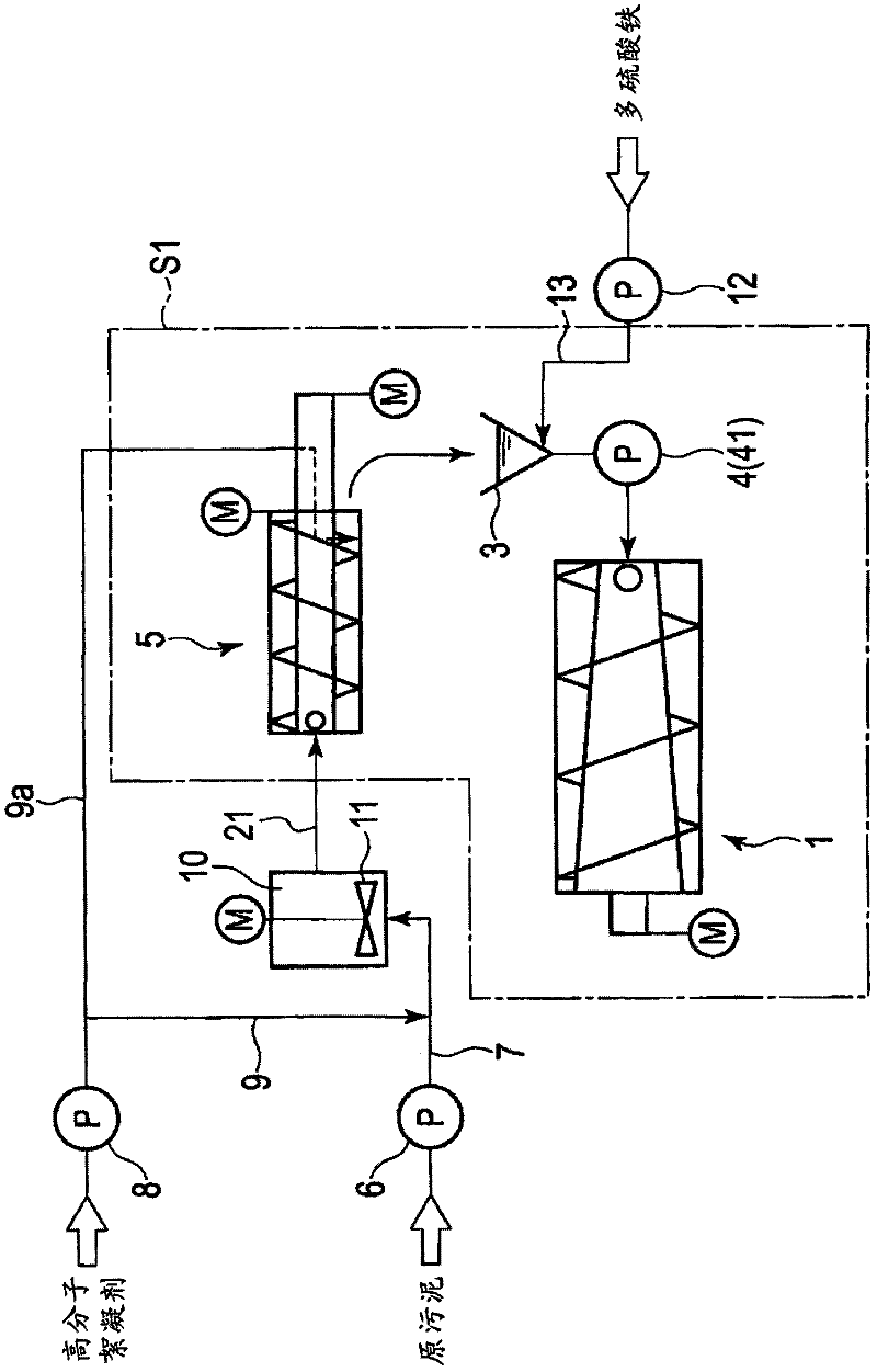 Concentrator-integrated screw press