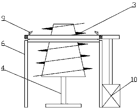 Concrete mixer tank and mixing blade assembly welding tooling and welding process