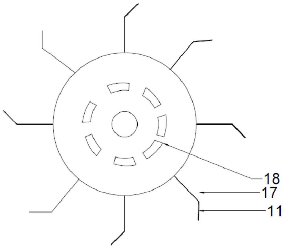 A groundwater flow performance detection device and detection method