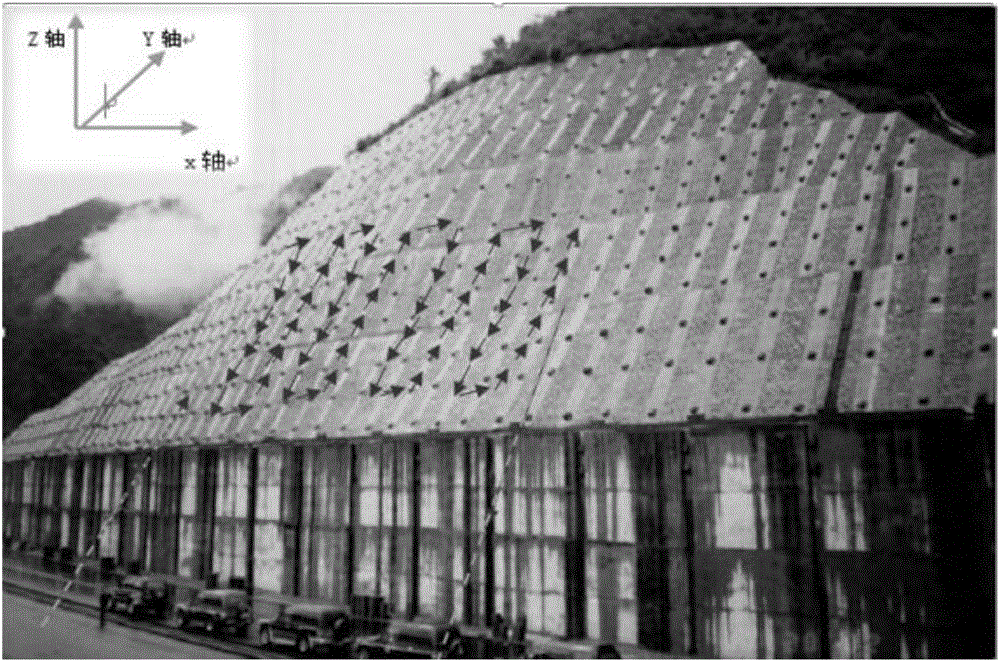 Project slope quality detection method and system based on aerial robot