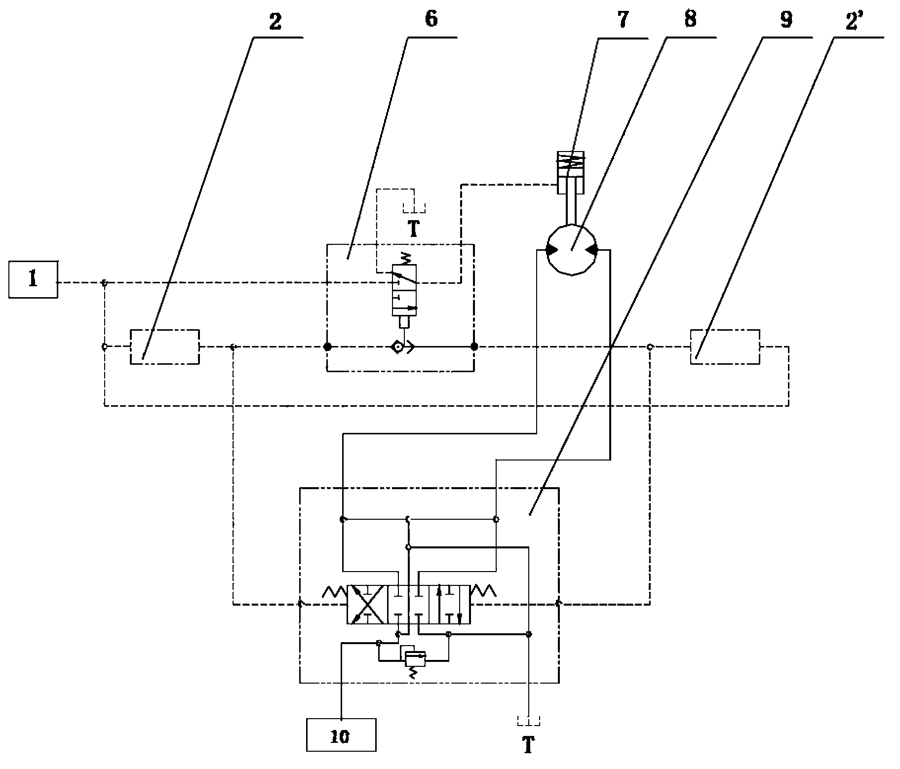 Pilot control module, pilot brake control system and engineering machinery