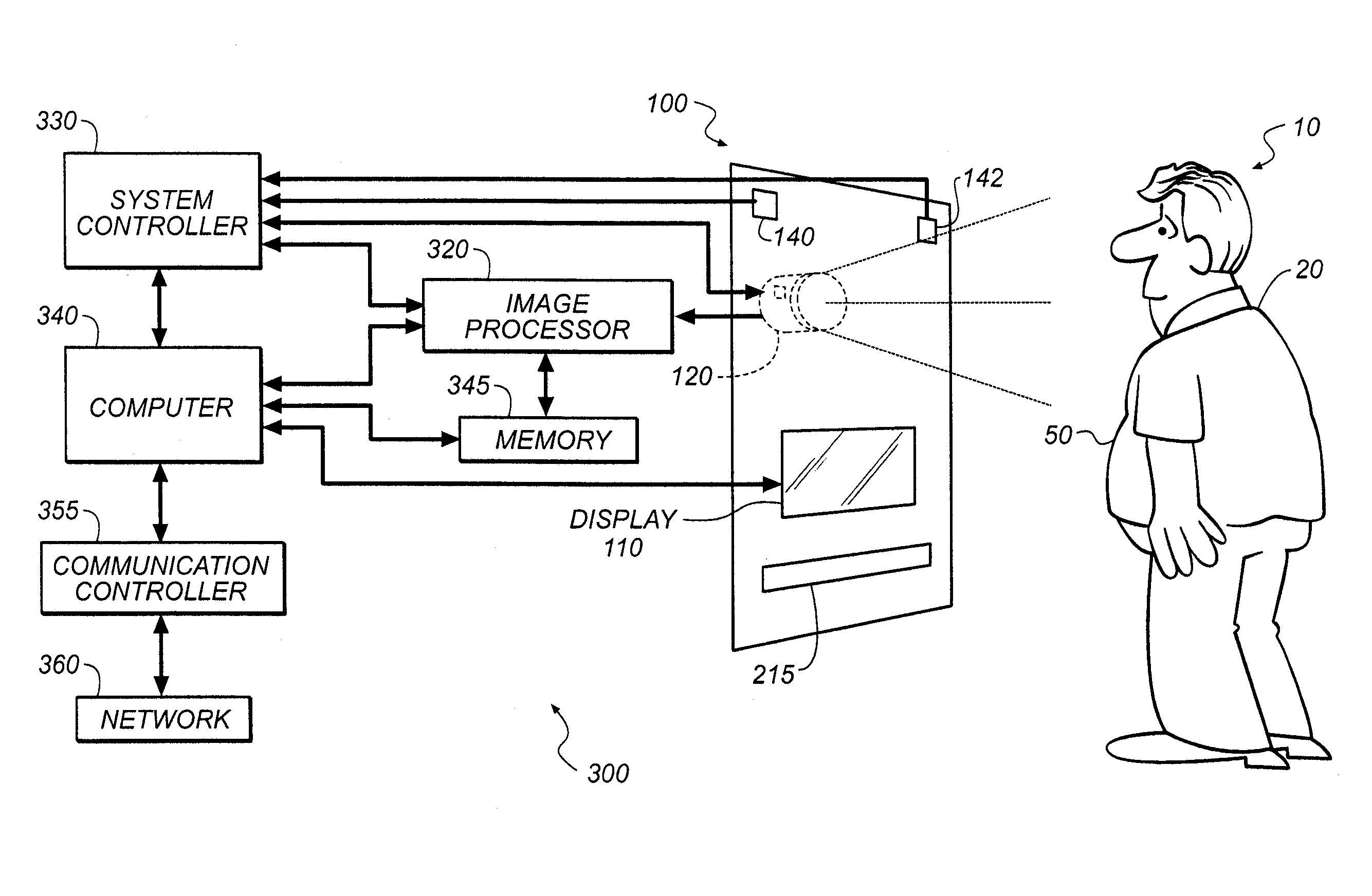 Image data normalization for a monitoring system