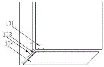 Assembling type intelligent express item box