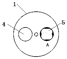 Processing method of rare earth ion doped optical fiber perform