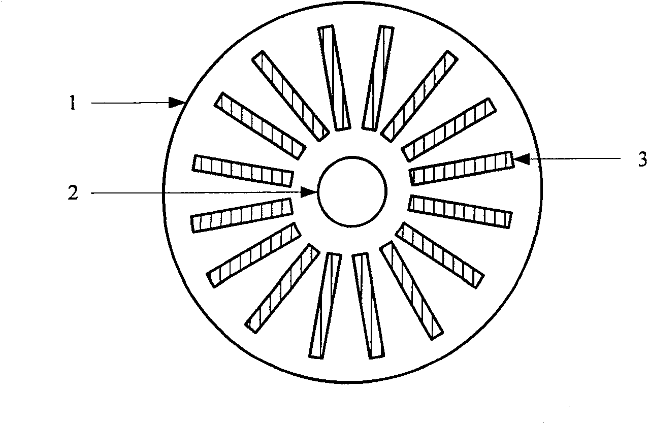 Ring shaped radial arrayed fluidized bed membrane reactor