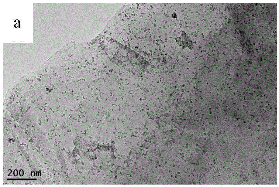 TiO2-reduced graphene composite and preparation method thereof and application of TiO2-reduced graphene composite to artificial sea water system