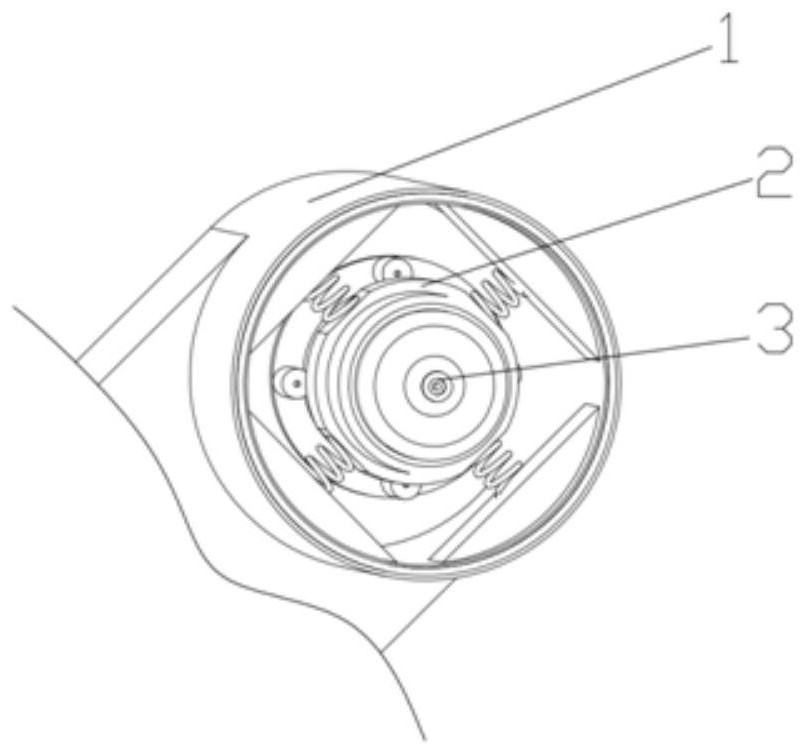 Laser cutting machine laser head protection device capable of automatically focusing