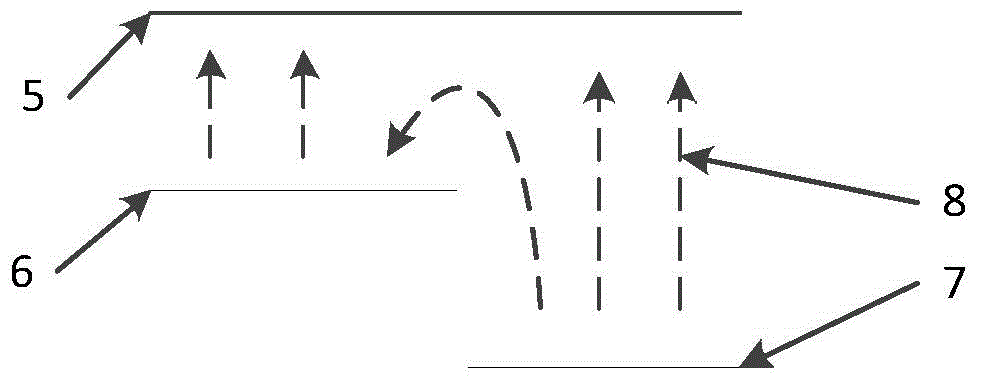 Satellite difference potential measuring apparatus