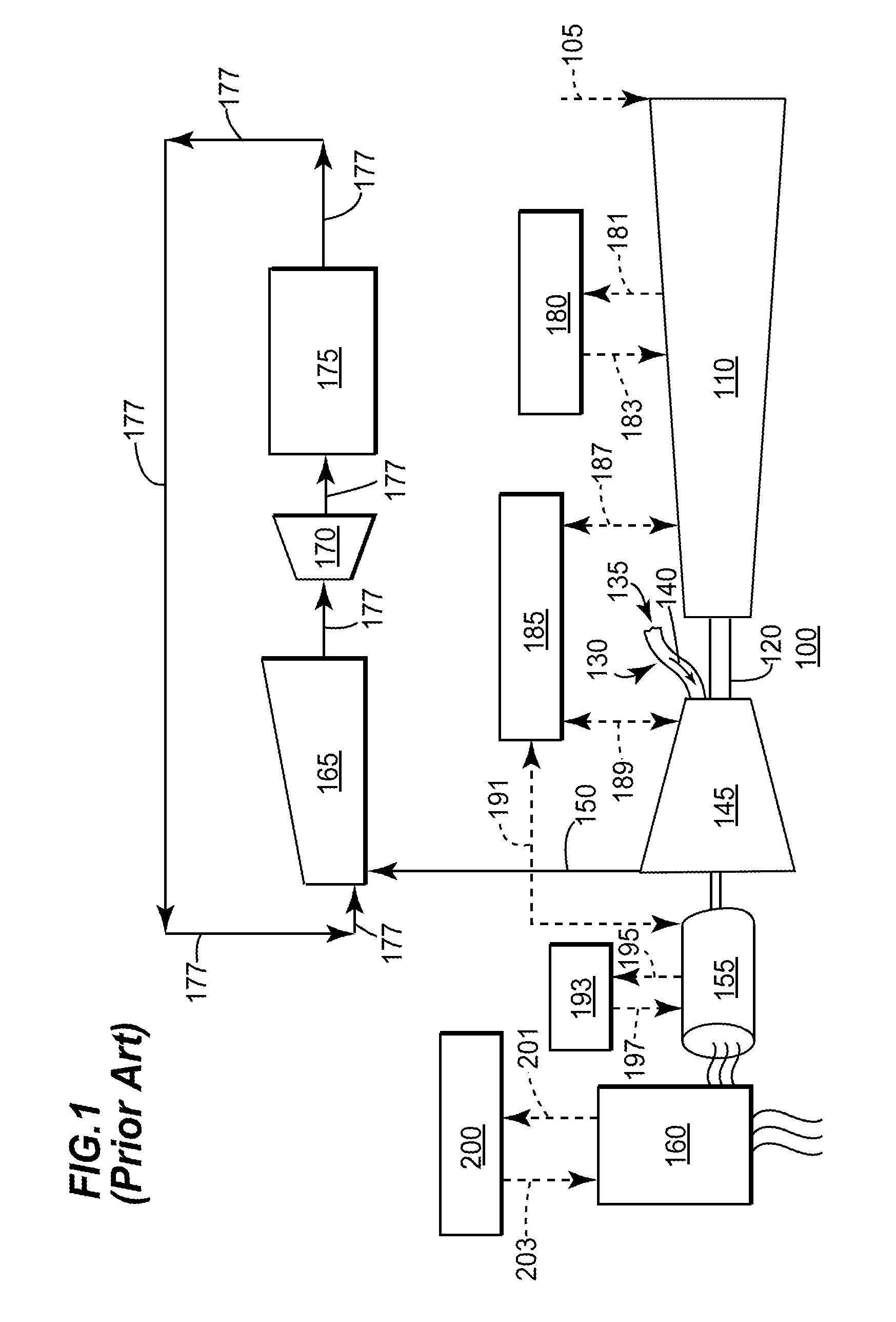 System for recovering the waste heat generated by an auxiliary system of a turbomachine