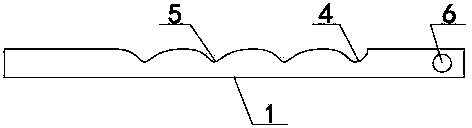 Device for increasing reminder to replace gasket and used for self-adjusting arm