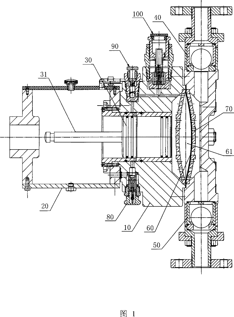 Fine vacuum diaphragm pump