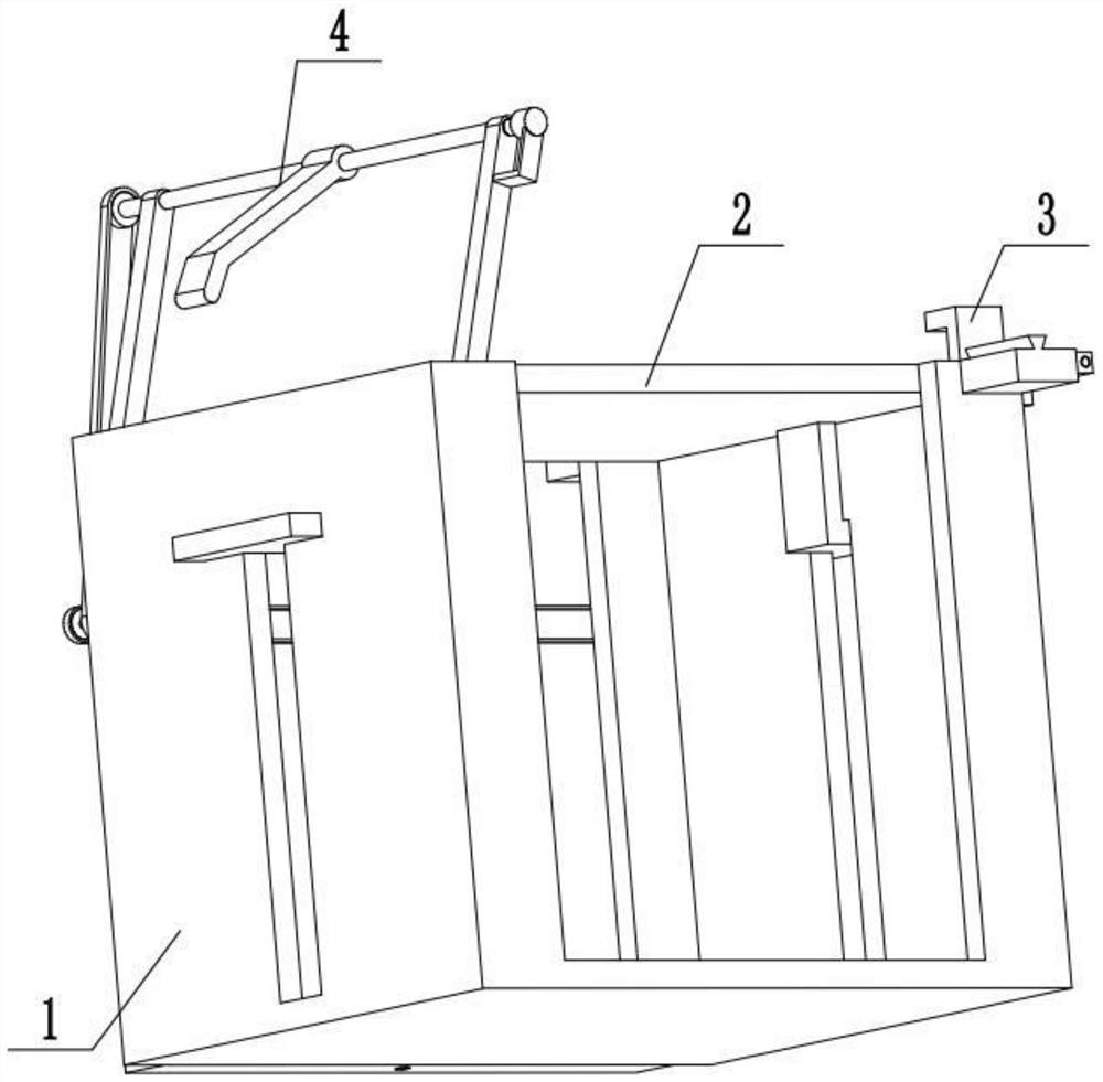 A polymer sheet stacking conveying device