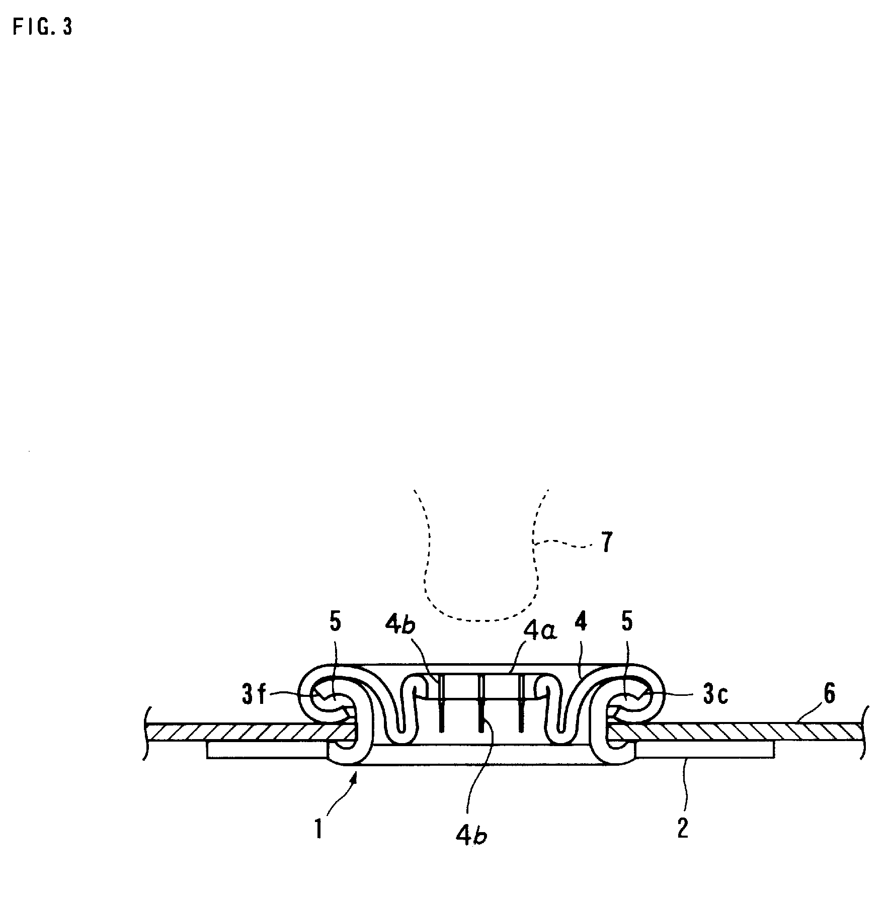 Catch base for attaching catch of snap fastener