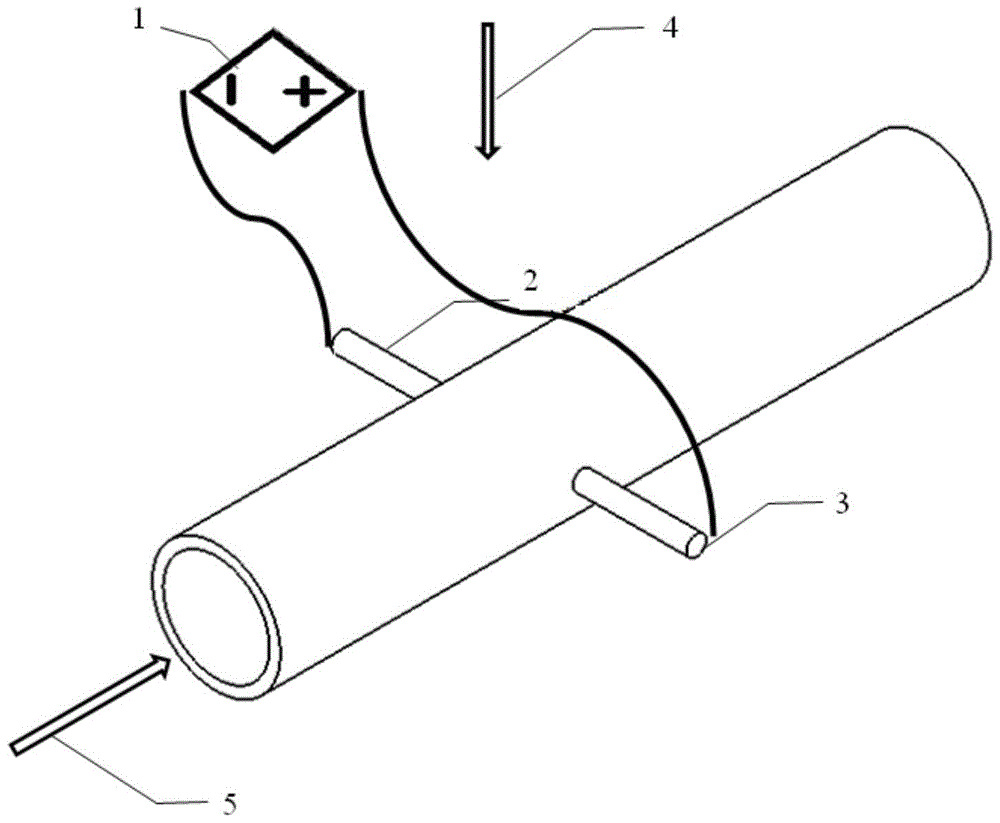 A method for measuring pressure drop of magnetic fluid in liquid metal pipeline under strong magnetic field