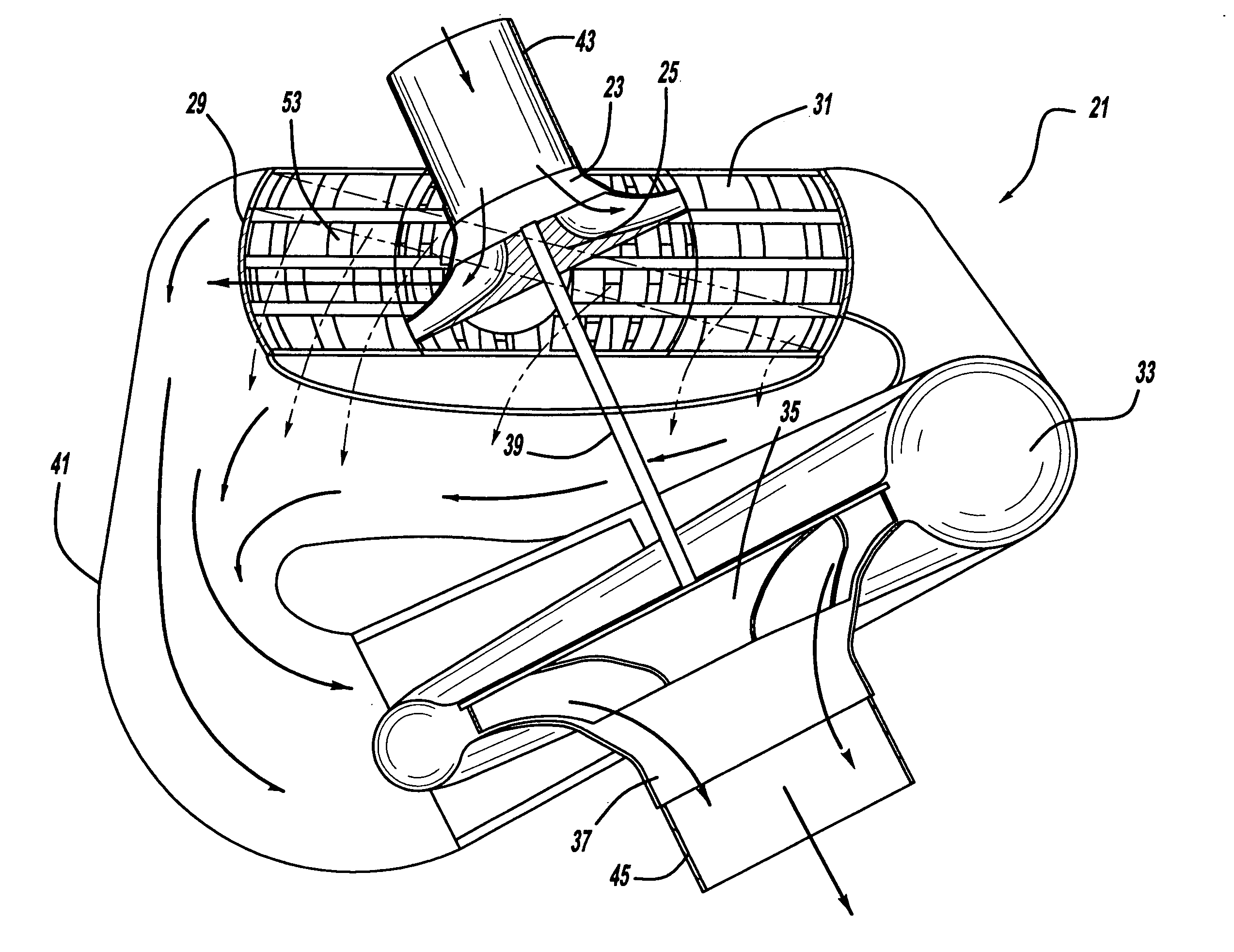 Wave rotor apparatus