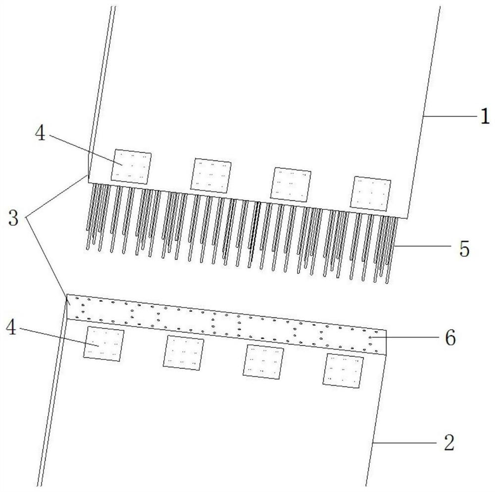 Transverse socket and spigot joint suitable for prefabricated underground diaphragm wall