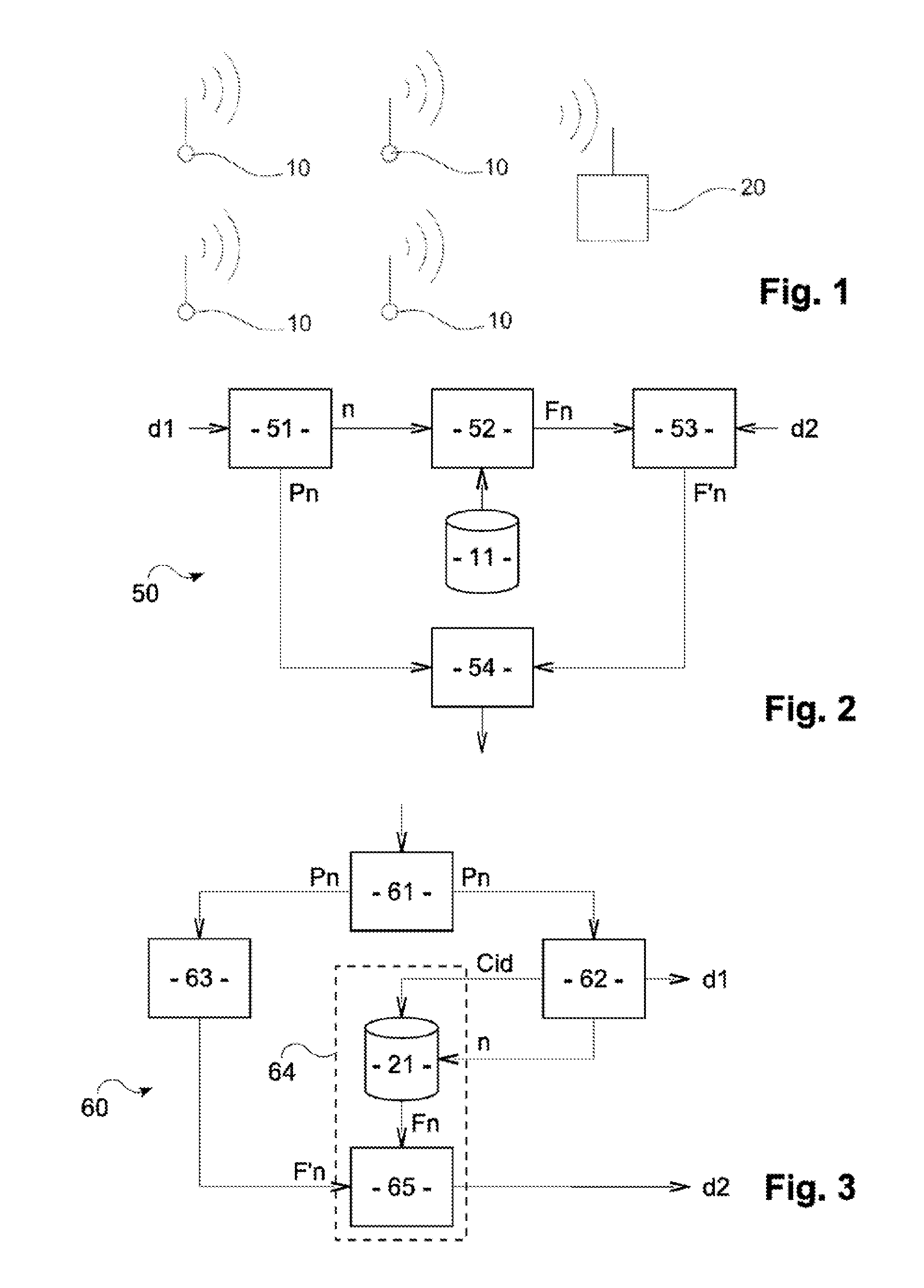 Methods for transmitting and receiving data in a digital telecommunications system