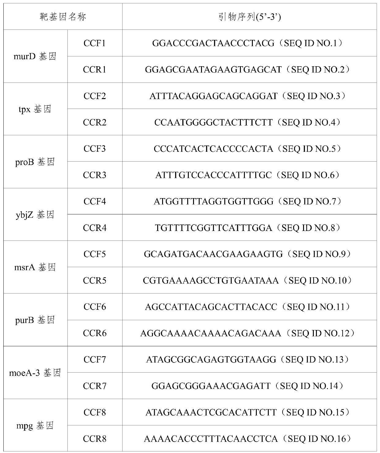 A primer and method for rapid typing of Campylobacter coli