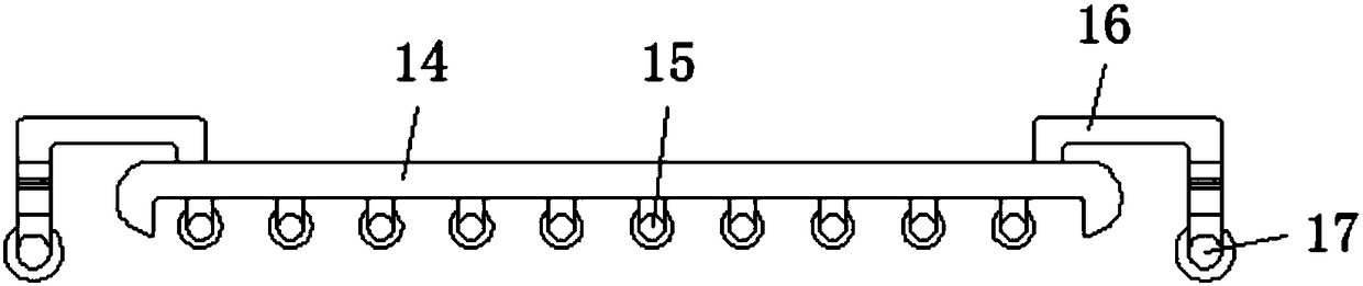 Preheating and flattening device for fabric processing