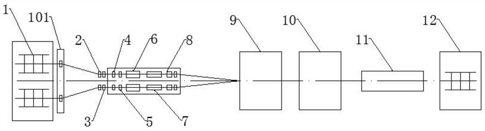 Pre-branch cable production and processing system