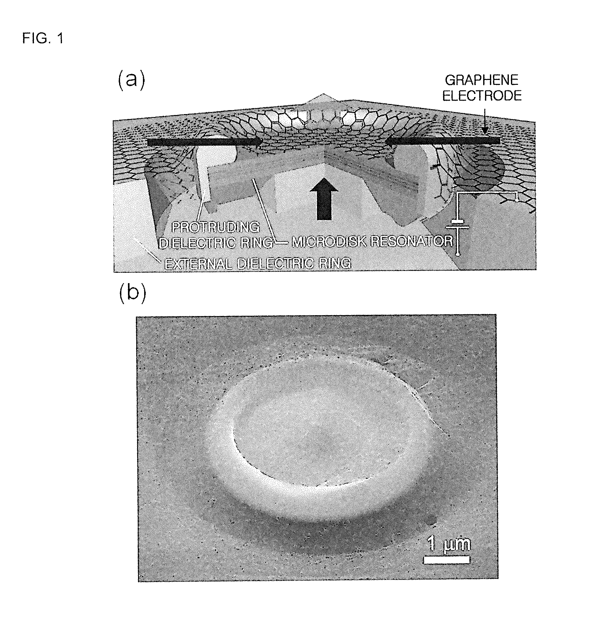 Nanolaser generator using graphene electrode and method for manufacturing the same