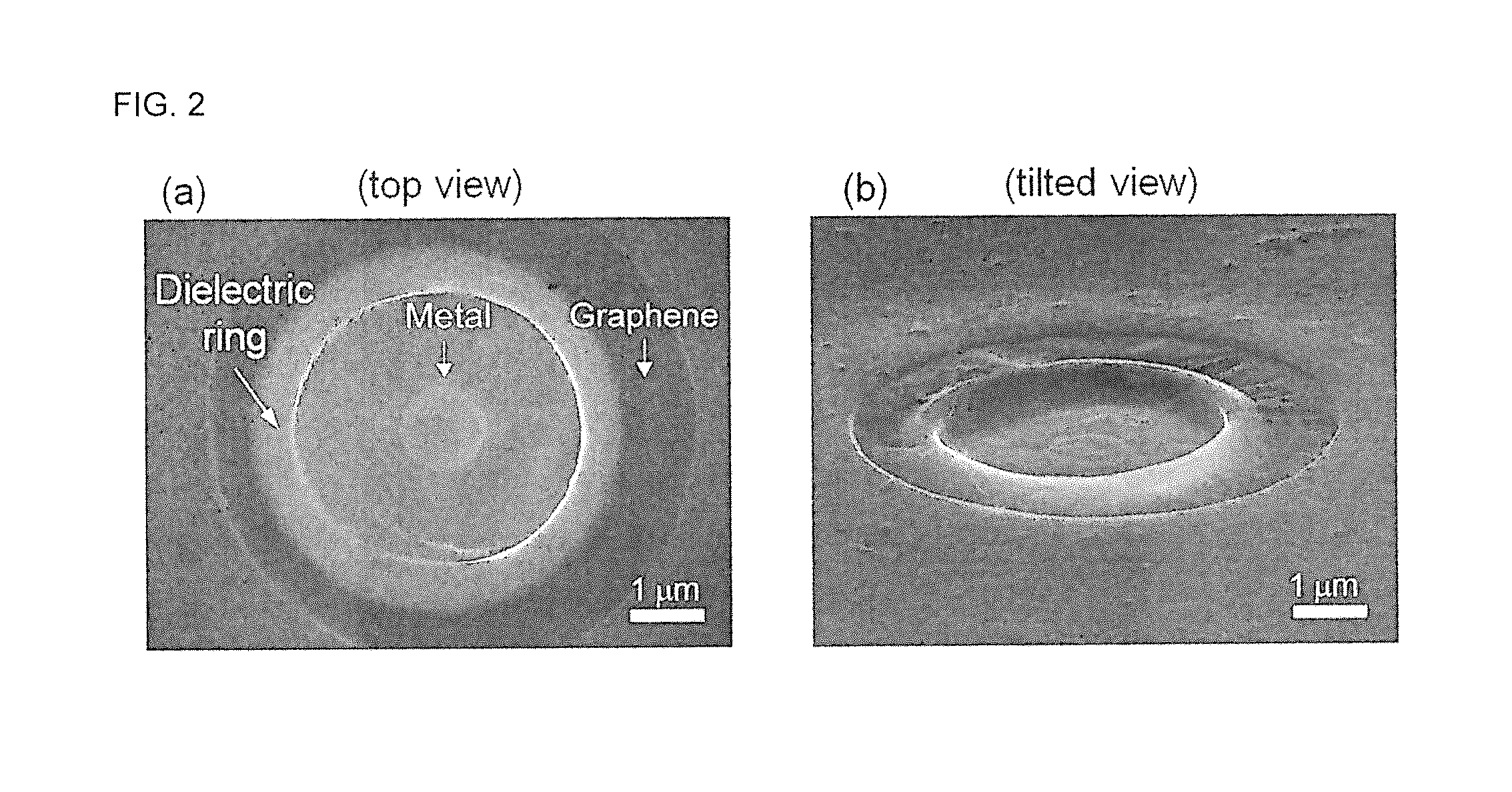 Nanolaser generator using graphene electrode and method for manufacturing the same