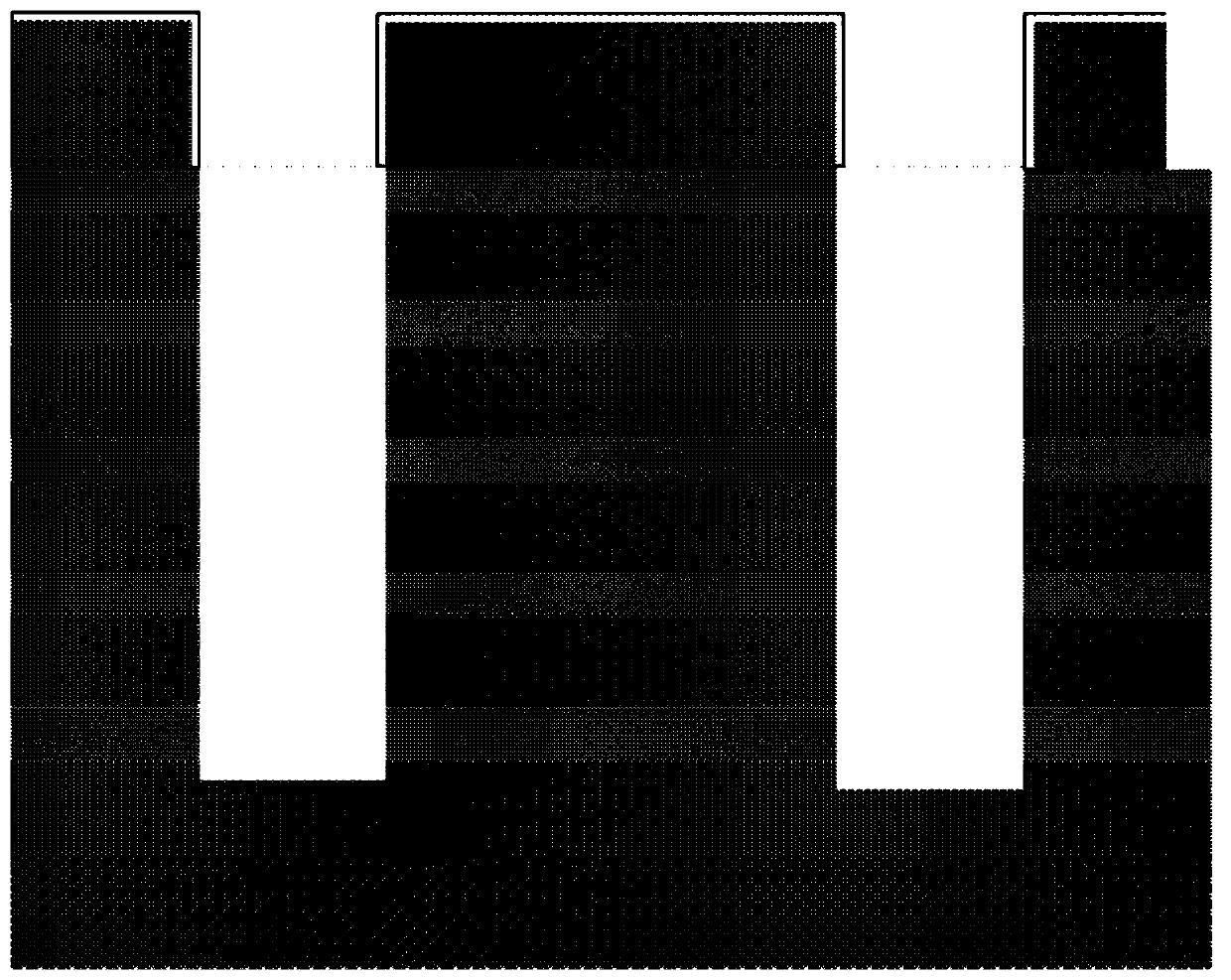 Three-dimensional nonvolatile semiconductor memory based on nanocrystalline floating gate and preparation method thereof