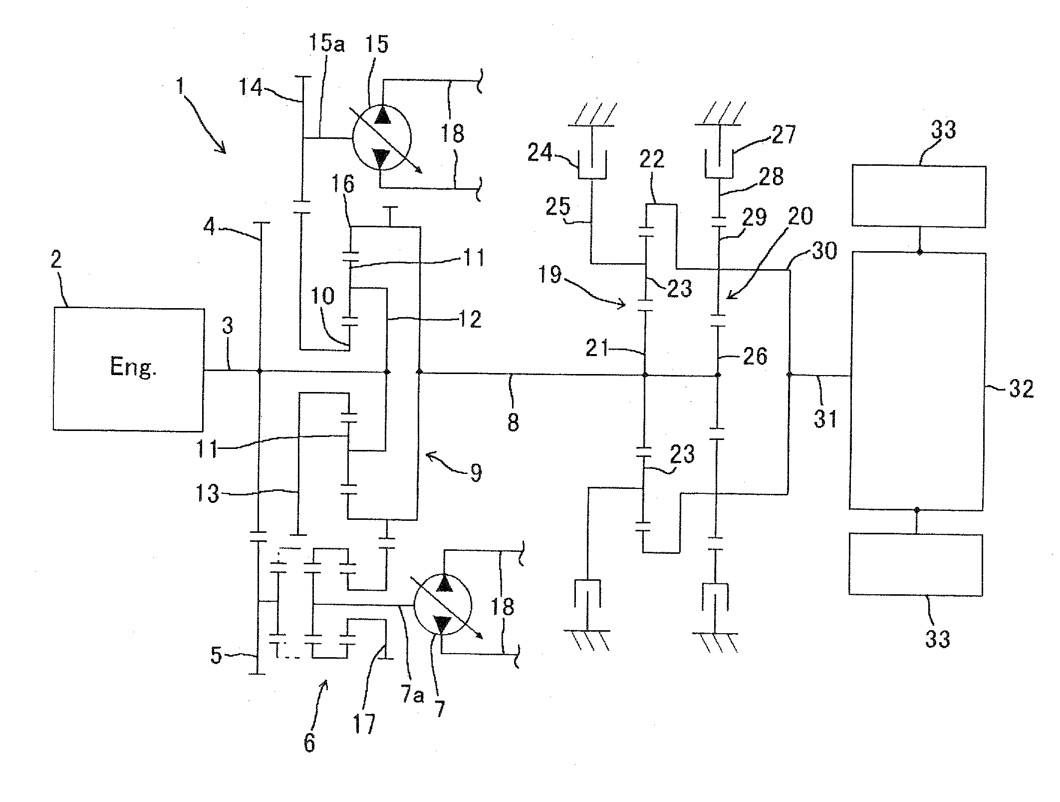 Speed-changing device