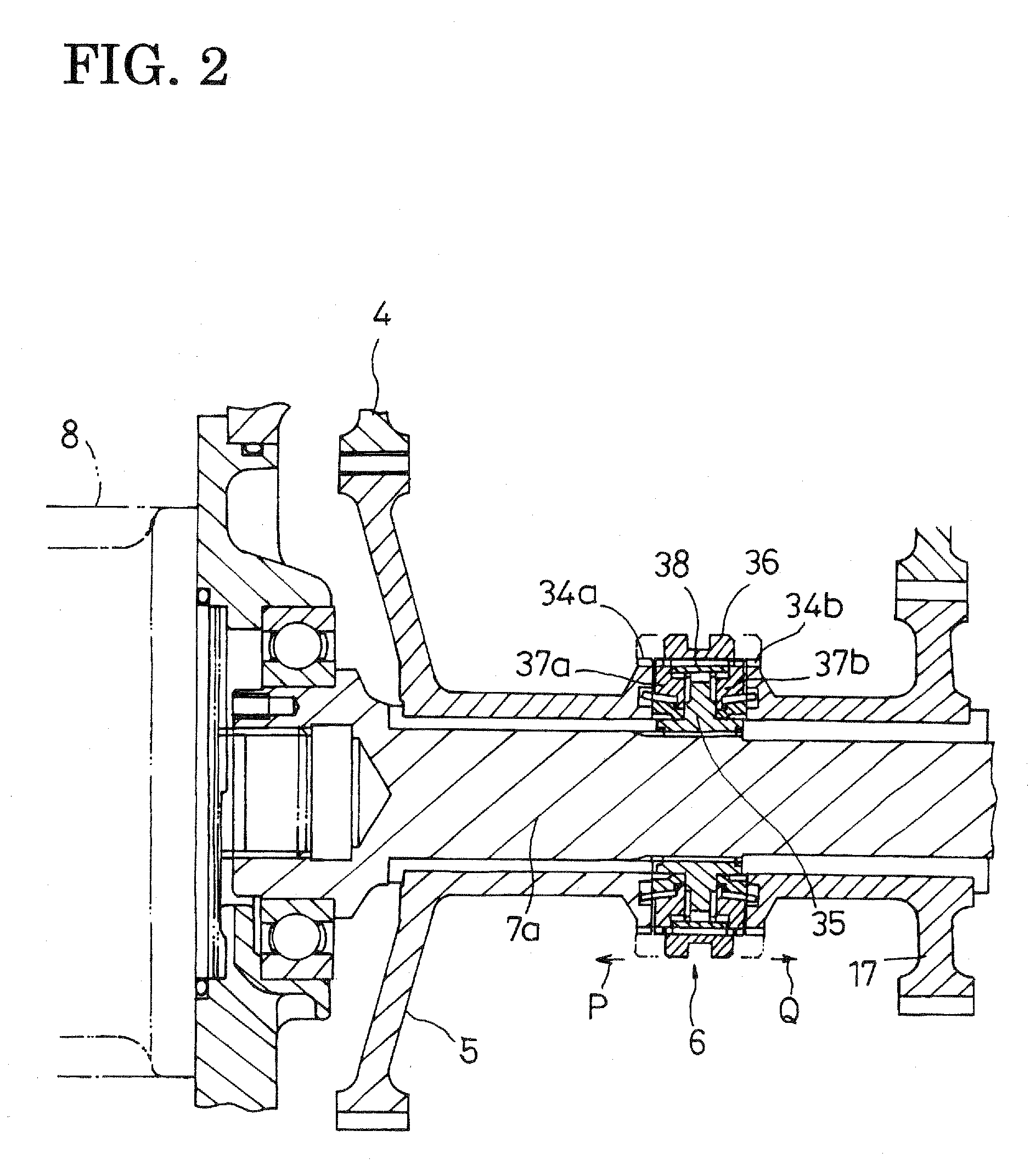 Speed-changing device