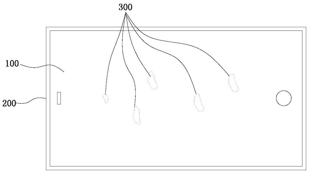 Film pasting device for mobile phone and mobile phone film pasting method